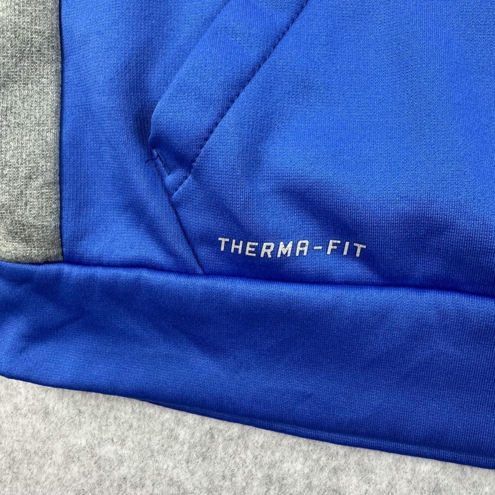 Nike Therma Fit Hoodie Mens Large Blue NXR XC 2015 Pullover Running 650733-480 - Picture 5 of 13